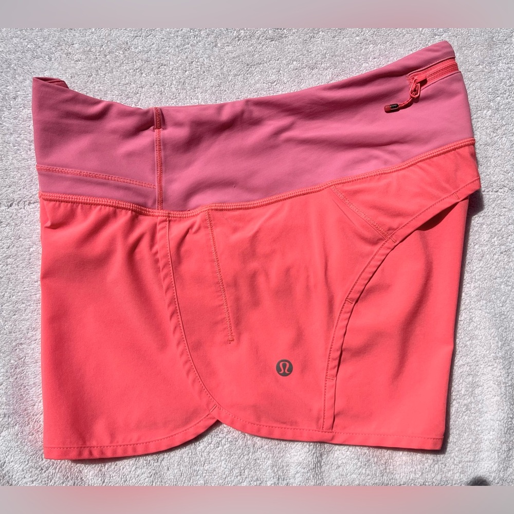 Lululemon Speed Up Mid Rise 4" Shorts